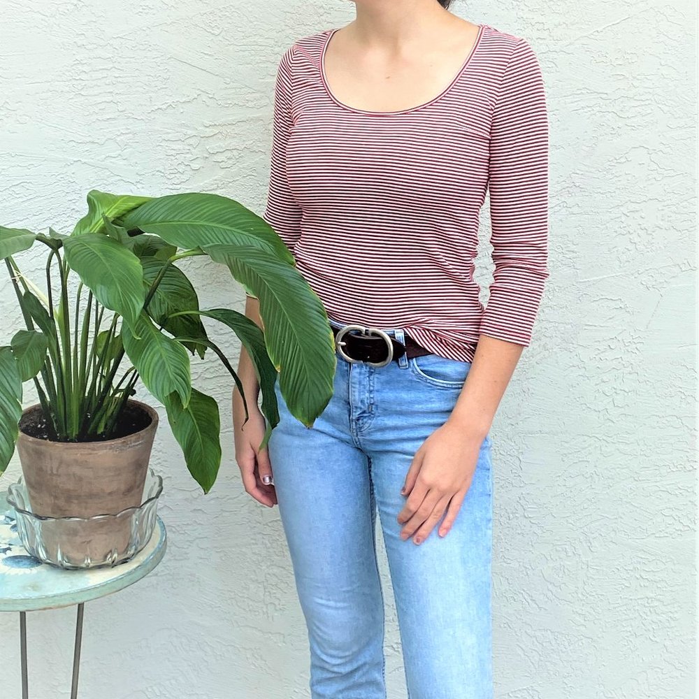 Striped Long Sleeve Tee